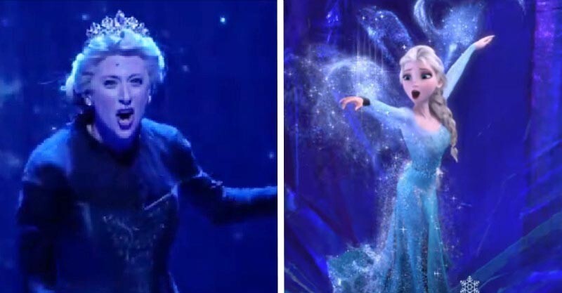 《冰雪奇缘》舞台剧「100%神还原」特效有够强 艾莎女王最后「1秒